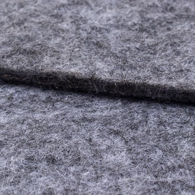 Extra Large Area Rug Cushioned Pad, 5x7Ft Thick Felt Pad for Hardwood Floors, Keeps Rug in Place Soft