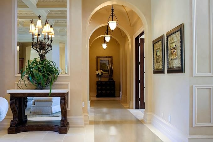 Clear Hard Floor Runner, USA Made, Safe, 30 x 120 Inch, 2mm Thick Clear Vinyl, Clear Floor Covering for Mudroom Doorway Floor, Plastic Hall Runner for Corridor Flooring