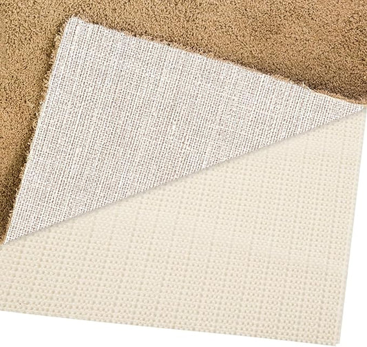 8 x10 Ft Non Slip Rug Pad Gripper for Hardwood Floors White Carpet Padding 8x10 Rug Pad Non Slip for Hardwood Rug Mats for Under Rugs 8x10 Anti Slip Rug Padding, Provide Protection and Cushion
