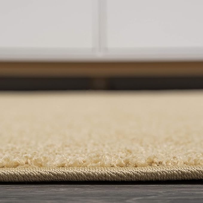 JONATHAN Y Haze Solid Low-Pile Mustard Indoor Area Rug 10x14, Coastal,Bohemian,Minimalist,Classic, Easy-Cleaning for Living Room,Bedroom,Kitchen,Pet Friendly,Non-Shedding (SEU100B-14)