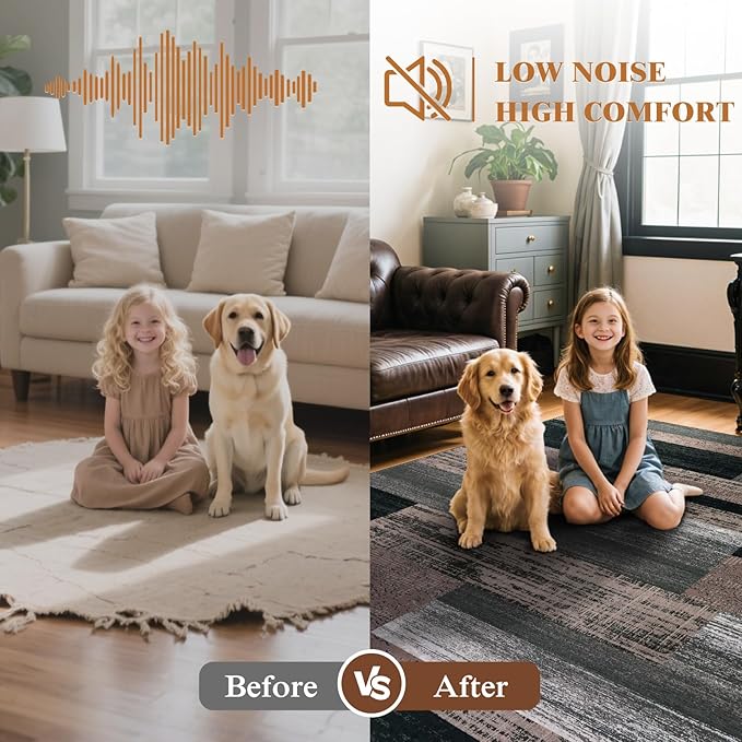 2x6 Washable Runner Rug for Hallway&Kitchen,Non-Slip Long Carpet with Vintage Checkered Design,Ultra-Thin Low Pile,Stain Resistant Easy Clean Floor Mat for High Traffic Areas(2x6,Chocolate)