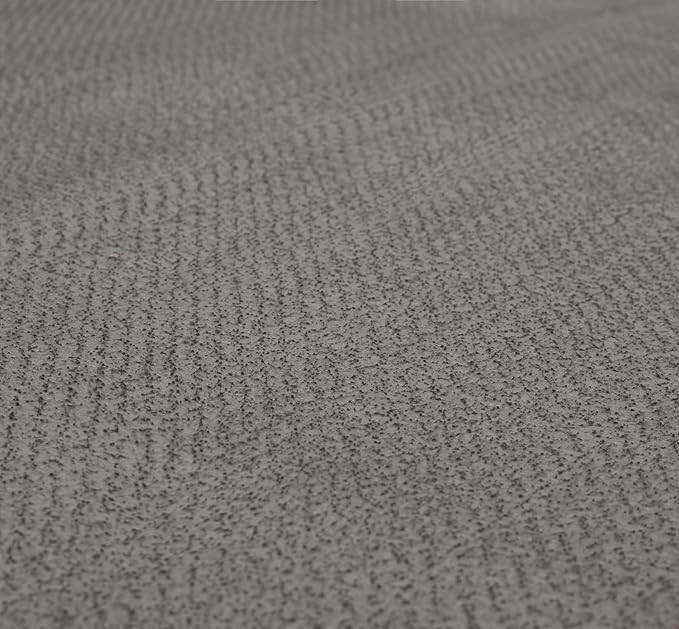Mohawk Home Low Profile Waterproof Rug Pad Utility Solid Gray 10' X 14' Pet and Kid Proof Rug Pad Perfect for Kitchen, Living Room, Kids Room, Dining Room
