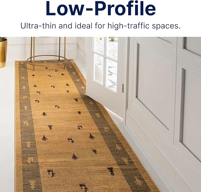 RUGPADUSA - Nature's Grip - 12'x20' - 1/16" Thick - Rubber and Jute - Eco-Friendly Non-Slip Rug Pad - Safe for Your Floors and Your Family, Many Custom Sizes