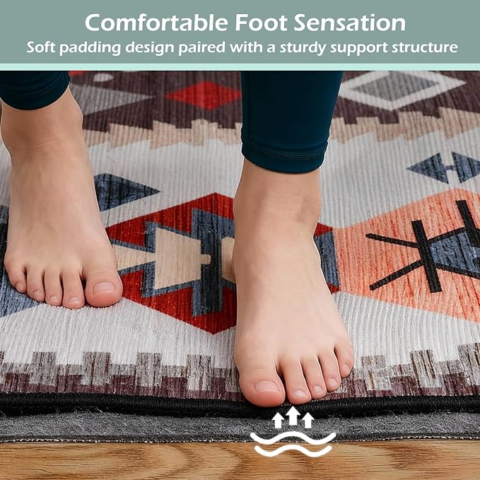 100% Waterproof Rug Pad, 3x5 Foot Non-Slip Rug Pad, 1/8 Inch Non-Slip Carpet,Suitable for Hardwood Floor Felt MATS and All Floors, Protecting The Floor and Keeping The Carpet Soft and Safe