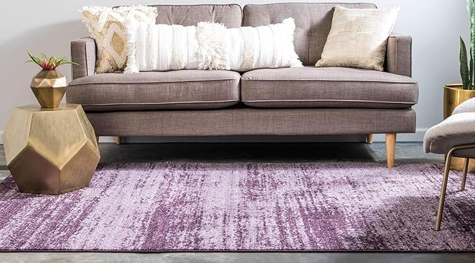 Unique Loom Del Mar Collection Area Rug - Lucille (2' 2" x 3' 1" Rectangle, Violet)
