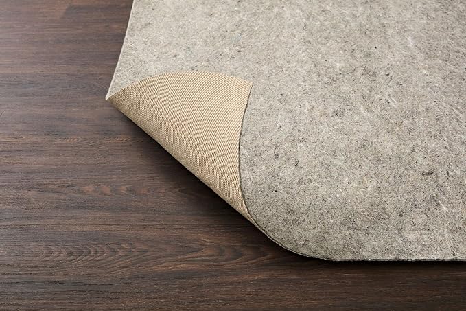 Loloi Loloi- Grip Rug Pad, GTXSS Beige 9'-0" x 12'-0", .01" Thick, Beige, 3/8 inch, Reversible, Soft, Cushion, Low Profile, Hardwood, Carpet, Tile, Vinyl, Linoleum, Multi Surface, Trim to fit, Rug Pad