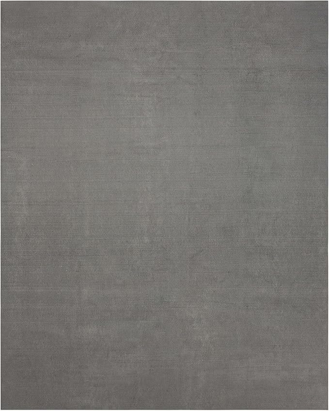 Mohawk Home Low Profile Waterproof Rug Pad Utility Solid Gray 5' X 7' Pet and Kid Proof Rug Pad Perfect for Kitchen, Living Room, Kids Room, Dining Room, Hallway