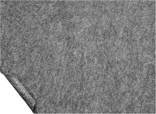 VEVOR 8' x 10' Rug Pad Gripper Without Slip-Resistance - 1/2" Thick Polyester Felt Padding Cushion for Area Carpet Runner Hardwood Floors Living Room - Grey