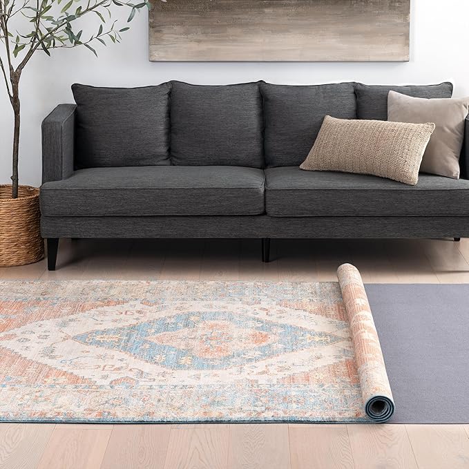 Arkwright 8' x 10' Non Slip Area Rug Pads with Max Grip Tech - Low Profile, Multi-Layered Carpet Under Padding for Indoor Hardwood Floors & Outdoor