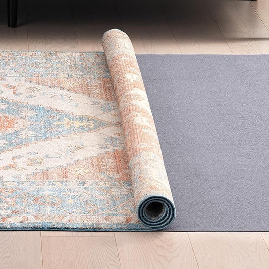 Arkwright 4' x 6' Non Slip Area Rug Pads with Max Grip Tech - Low Profile, Multi-Layered Carpet Under Padding for Indoor Hardwood Floors & Outdoor