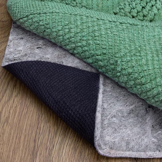 GATORGRIP Non-Slip Rug Pad, 3x5, 0.25 inch, Felt Cushion with Real Rubber Backing, Made in the USA, Great for Wood, Stone, Porcelain and Ceramic Tile, or Laminate