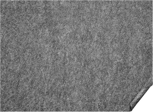 VEVOR 8' x 10' Rug Pad Gripper Without Slip-Resistance - 1/4" Thick Polyester Felt Padding Cushion for Area Carpet Runner Hardwood Floors Living Room - Grey
