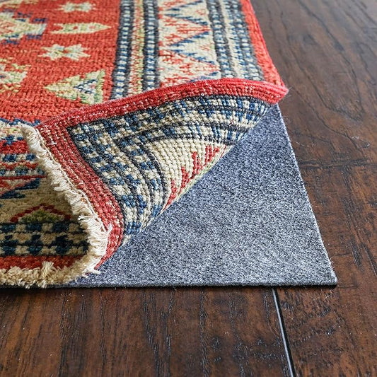 RUGPADUSA - RugPro - 5'10" x 8'10" - 1/16" Thick - Felt and Rubber - Ultra Slim Non-Slip Rug Pad - Perfect for High Traffic Areas and Entryways, Many Custom Sizes