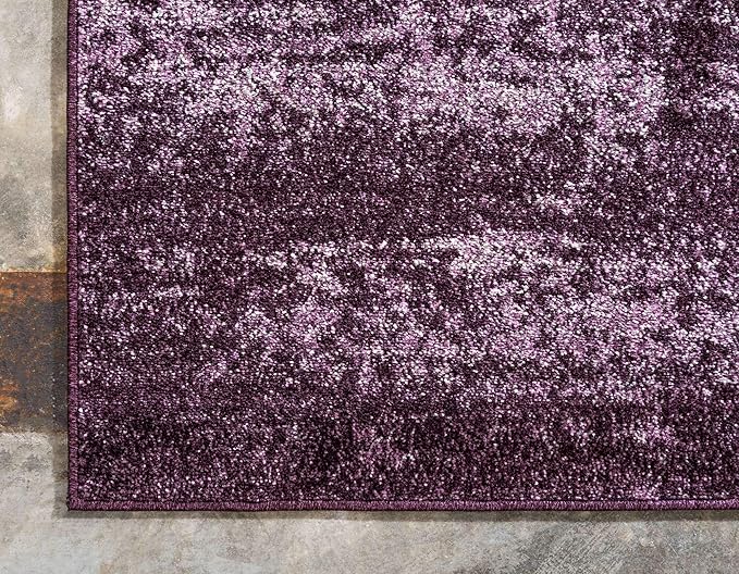 Unique Loom Del Mar Collection Area Rug - Lucille (2' 2" x 3' 1" Rectangle, Violet)