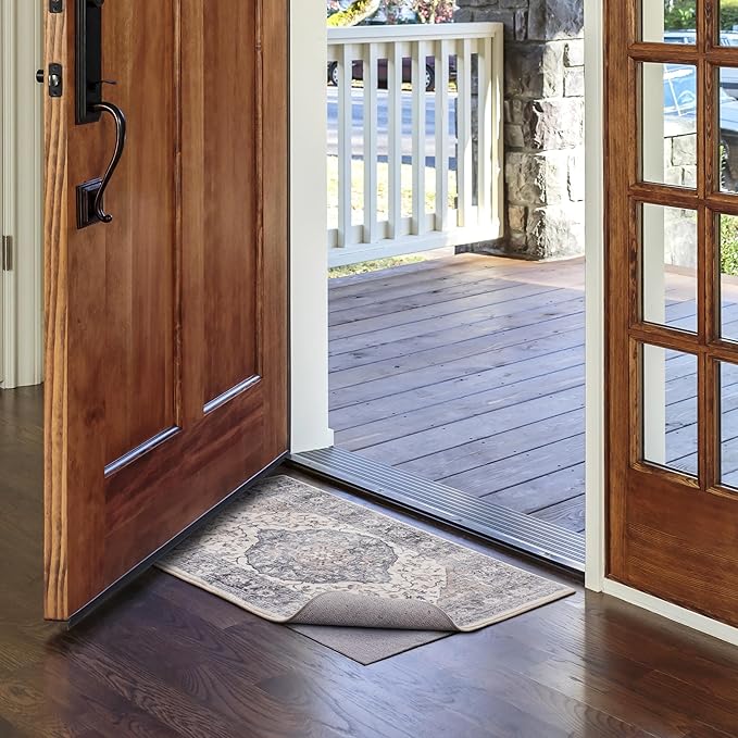 Arkwright 3' x 5' Non Slip Area Rug Pads with Max Grip Tech - Low Profile, Multi-Layered Carpet Under Padding for Indoor Hardwood Floors & Outdoor