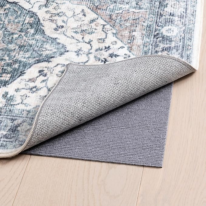 Arkwright 4' x 6' Non Slip Area Rug Pads with Max Grip Tech - Low Profile, Multi-Layered Carpet Under Padding for Indoor Hardwood Floors & Outdoor