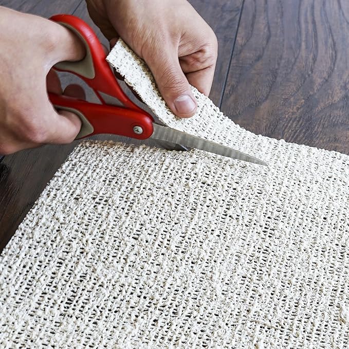 RUGPADUSA - Nature's Grip - 12'x15' - 1/16" Thick - Rubber and Jute - Eco-Friendly Non-Slip Rug Pad - Safe for Your Floors and Your Family, Many Custom Sizes