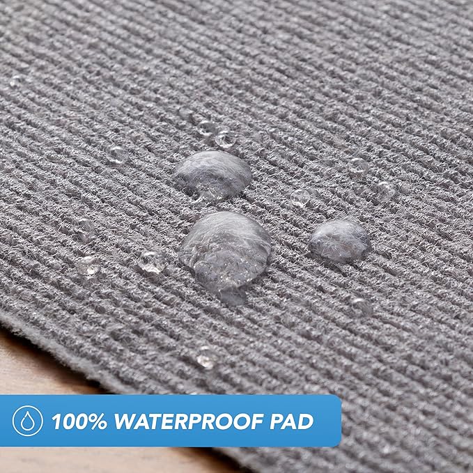 Arkwright 6' x 9' Non Slip Area Rug Pads with Max Grip Tech - Low Profile, Multi-Layered Carpet Under Padding for Indoor Hardwood Floors & Outdoor